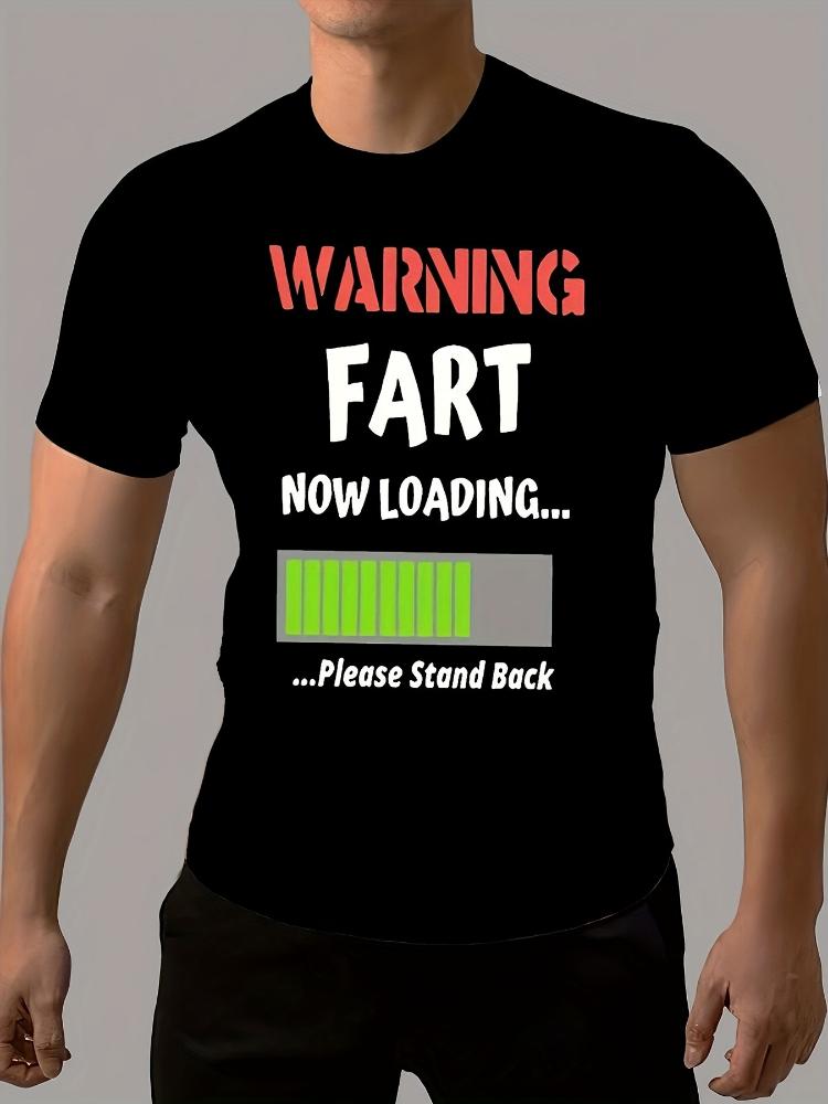 

Funny Loading Letter Pattern design -100% cotton summer short sleeve O-neck casual printed men s T-shirt. - Men s Summer Cott... 5XL різнокольоровий