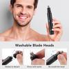 3 in 1 Mini Pocket Nose Hair Trimmer Painless Clipper Nose Ears Hair Eyebrow Waterproof Portable Trimmer For Men Women