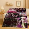 3D Cartoon Bratz Doll Girl Flannel Blanket,Ultra Soft Warm Plush Throw for Home Bedroom Bed Sofa Cover Office Gift Kids Picnic