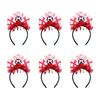 Pack Of 6pcs 2026 Soccer Event Flag Headbands For Fan With Elastic Design Creative Multiple Country Theme Headdress
