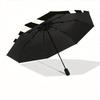 1pc Abstract Eye Auto Open/Close Umbrella with One Touch Button,, Windproof Design   Lightweight Portable Umbrella for Women & Men6034