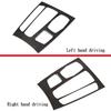 For R H D & L H D Real Carbon Fiber For BMW X5 X6 F15 F16 Car Center Gear Shift Panel Cover Frame Cover Stickers Car Accessories