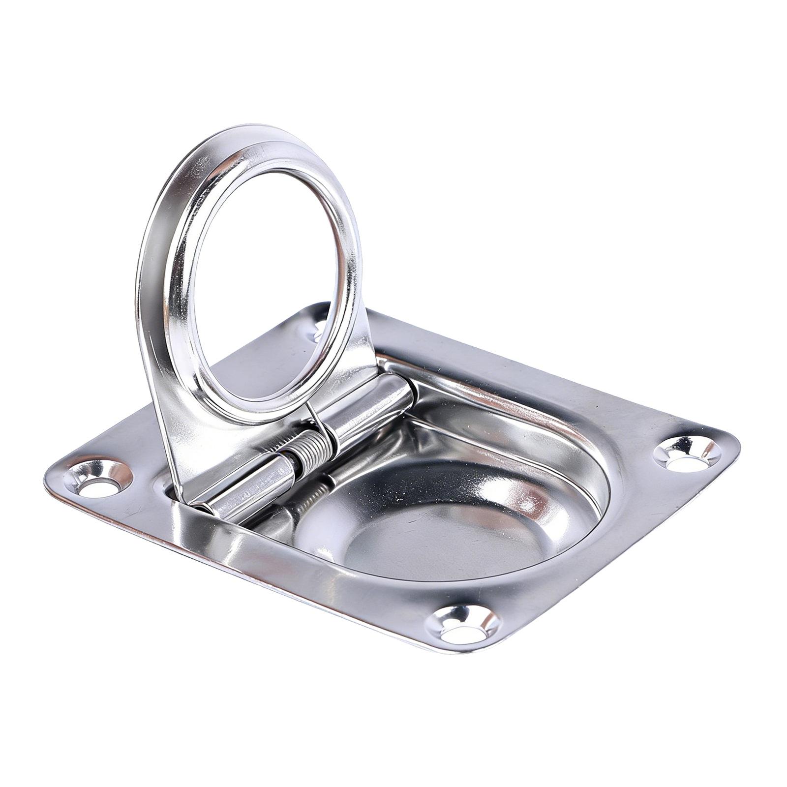 Universal Marine Hardware Anchoring Compatible To Various Deck Materials For Corrosion Resistant Secure Fastening On Vessels.
