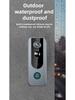 Wireless Video Doorbell with Two-Way Intercom, Wide-Angle HD Night Vision, and Smart Graffiti Monitoring