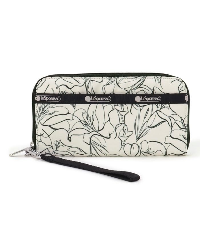 

Официальный кошелек TECH WALLET Sketch Floral Ivory [LeSportsac] WRISTLET/3462