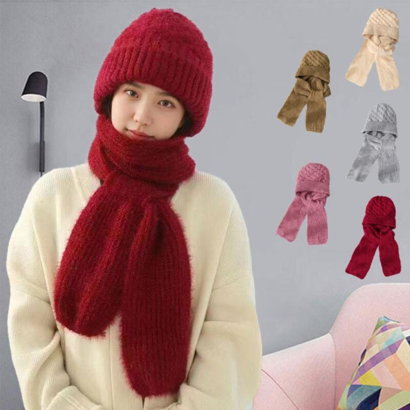 Women s Beanie Winter Fur Plain Hat 05. Pink
