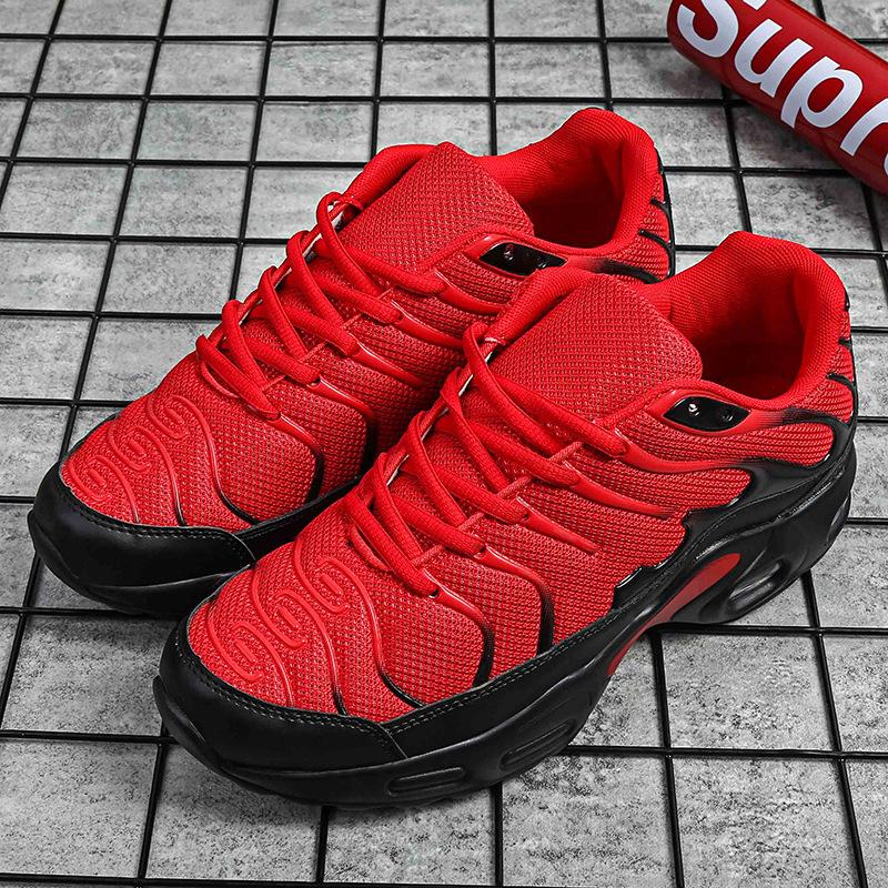 Plus Size Spring and Autumn New Youth Sports Shoes Korean Trend Air Cushion Running Shoes Fashion Casual Daddy Tide Shoes.