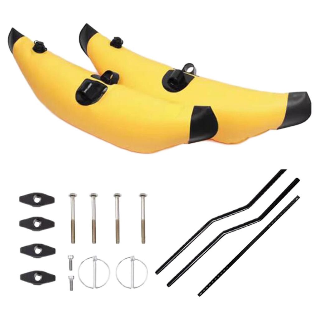 Kayak Inflatable Stabilizer Float Buoy PVC Metal Outrigger Kit for Watercraft Canoe Drifting Support