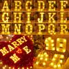 Letter Lights, Numbers, English Confession Lights, Proposal LED Lights, Scene Decoration, Happy Birthday Lights