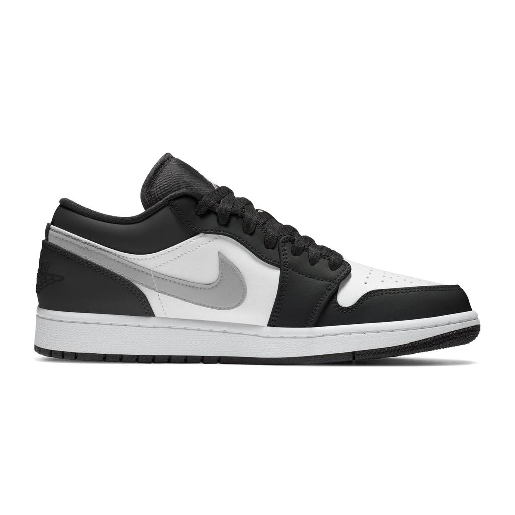 Jordan Air Jordan 1 Low Top Skateboard Shoes Unisex Black 553558-132(Team162-)