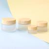 5g/10g/30g/50g Empty Glasses Cosmetic Makeup Jar Pots Frosted Sample Bottles Eyeshadow Face Cream Lip Balm Refillable Containers
