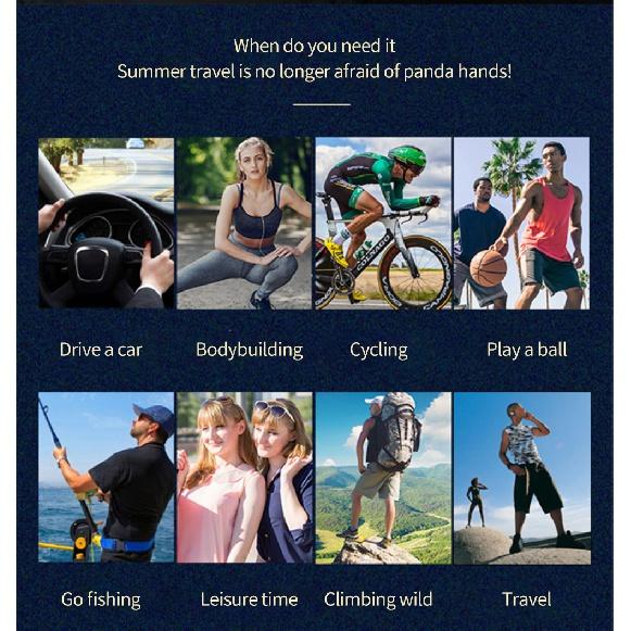 Sunscreen Sunscreen Sleeve Arm Cool Uv Protection Ice Sleeve Riding Driving Gloves Outdoor Sun Uv Protection Long