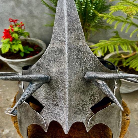 Handcrafted  Helmet Lord of the Rings-Inspired Dark Rider Helmet for Cosplay, Collectors