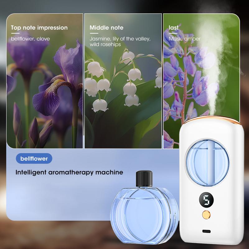Smart Aromatherapy Machine Air Freshener Purifier Automatic Sprayer Essential Oil Perfume Diffuser Living Room Toilet Deodorizer