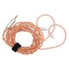 Earbuds Upgrade Cable 4 Core 2.5mm Plug 0.78mm 2 Pin Silver Plated Replacement Headphone Cord 3.9ft