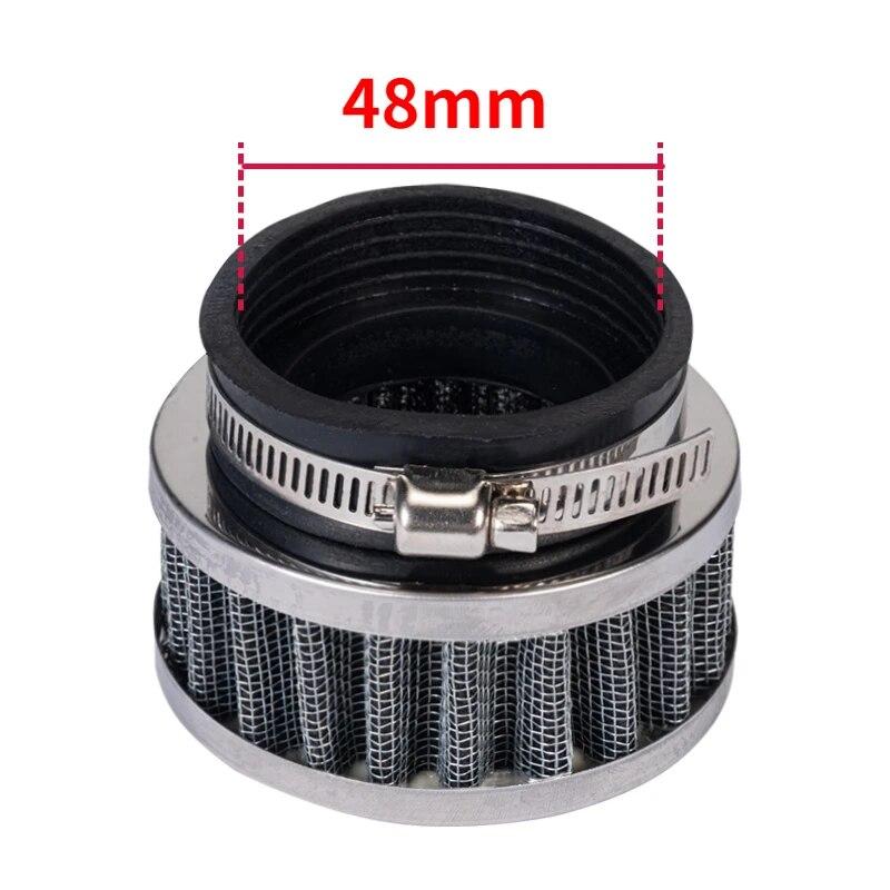Motocyklový vzduchový filtr 28-60mm High Flow Sportovní ATV Pit Dirt Bike pro Honda Kawasaki Yamaha 50mm Moto systémy vzduchových filtrů