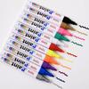 2Pcs Tire Mark Paint Pens Waterproof Fade Resistant Precise Application Fill Paint Pens Vehicle Accessories