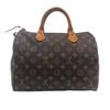 Used Louis Vuitton Monogram Speedy 30 M41526 Boston Bag Canvas Brown Authentic 1166