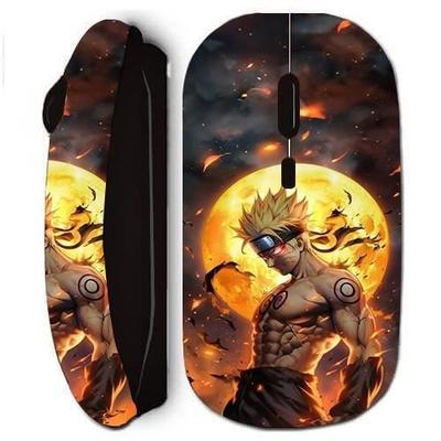 Wireless Mouse - Maniacase - Dark Naruto - Black - 3D - Nano USB Receiver