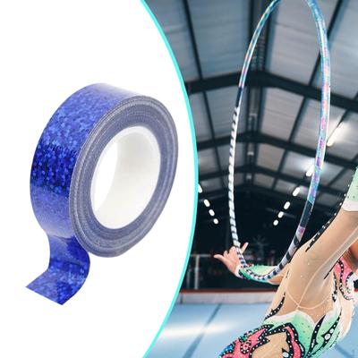 Dekoratívna páska na gymnastický obruč 0,59 palca x 5 m / 16,4 stopy Jednoduchá aplikácia Hrubá 1,5 cm x M