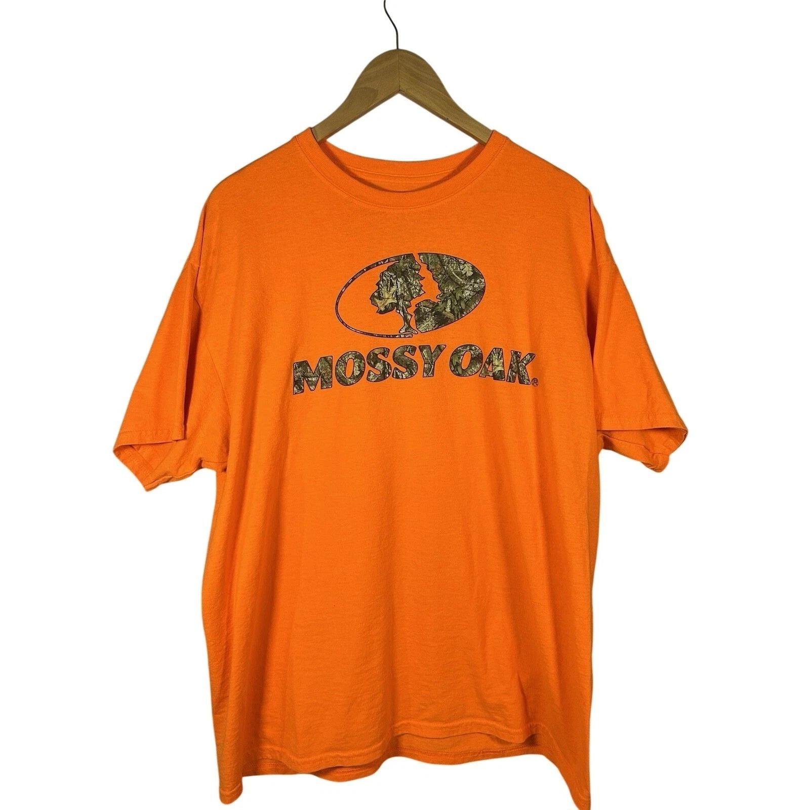 Mossy Oak orange T-T-Shirt XL 4XL