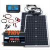 6000W Solar Panel Inverter Kit Solar Controller Waterpfoof Camping Solar Power 110V-220V Generation Intelligent Charging Board