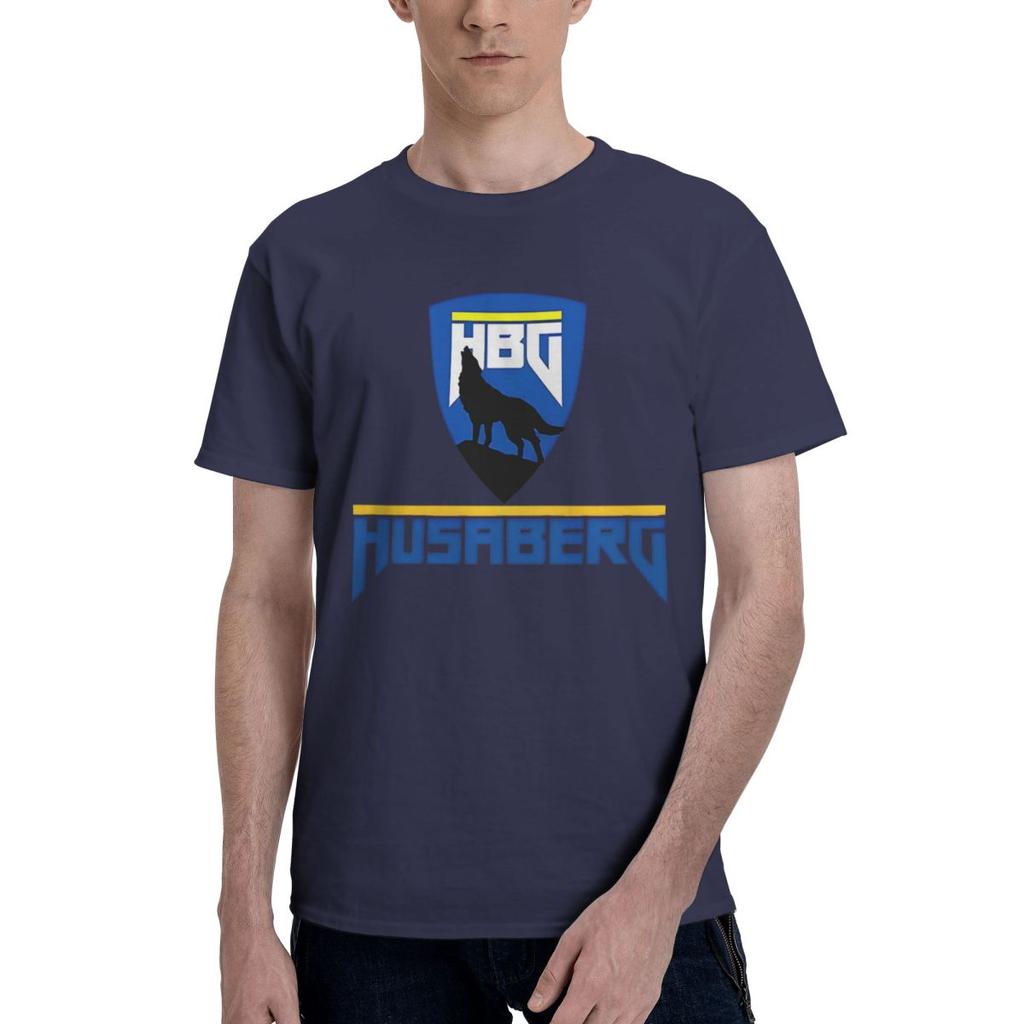 Husaberg Logo 100 Cotton Casual Breathable Confortable TShirt Funny Mens TShirt Funny Shirt