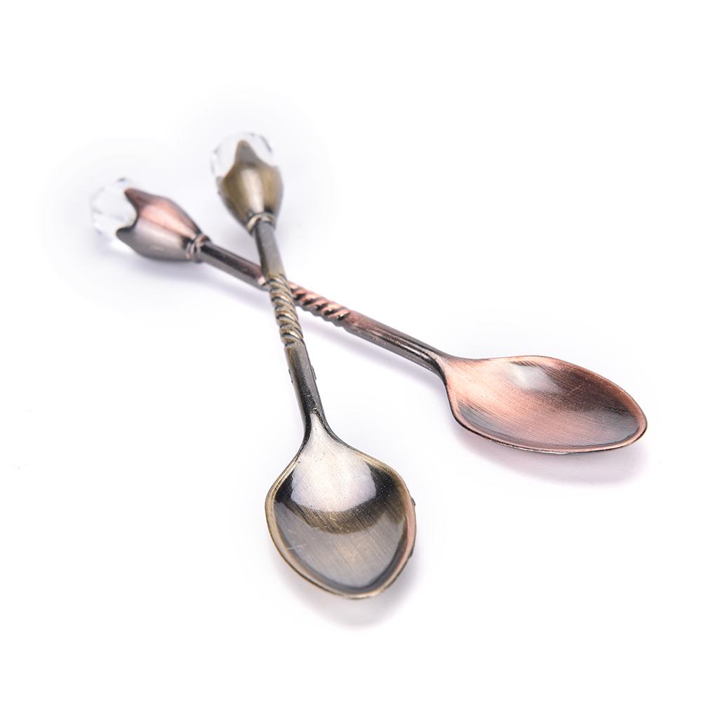 Buy Dessert Coffee Spoon Vintage Decorative Cucharas Coleccionables