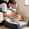 Pet Plush Hammer Toy For Self-entertainment, Boredom Relief, Teeth Grinding, Resistance, With A Plush Rope Knot And Sound Function, Suitable For Puppy