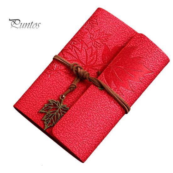 Gravur Kunstleder Rezeptbuch Handgemachtes Tagebuch Notizbuch Wasserfest Ahornblatt Druck Tagebuch Familienkochbücher Jubiläumsgeschenk