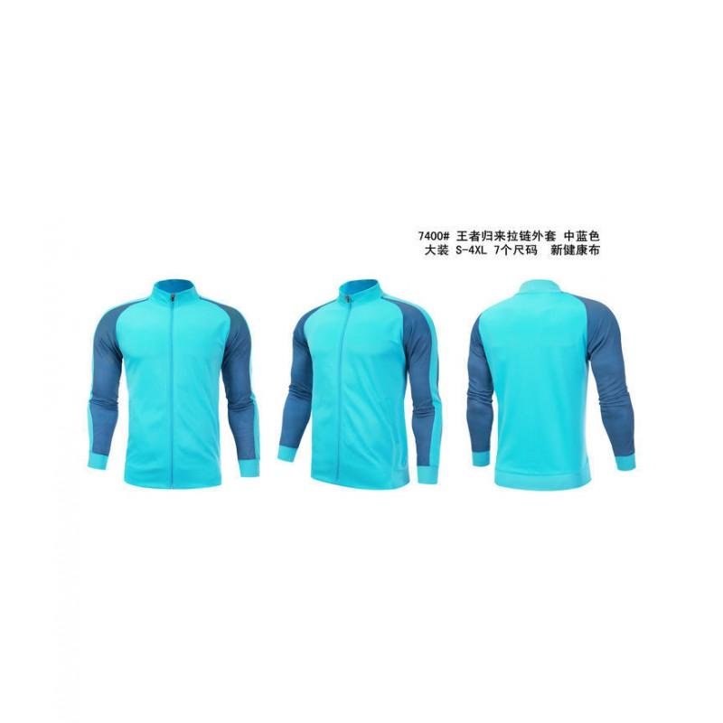 Unisex Long Sleeve Soccer Training Kit Set Men Women Teens Winter Sportswear