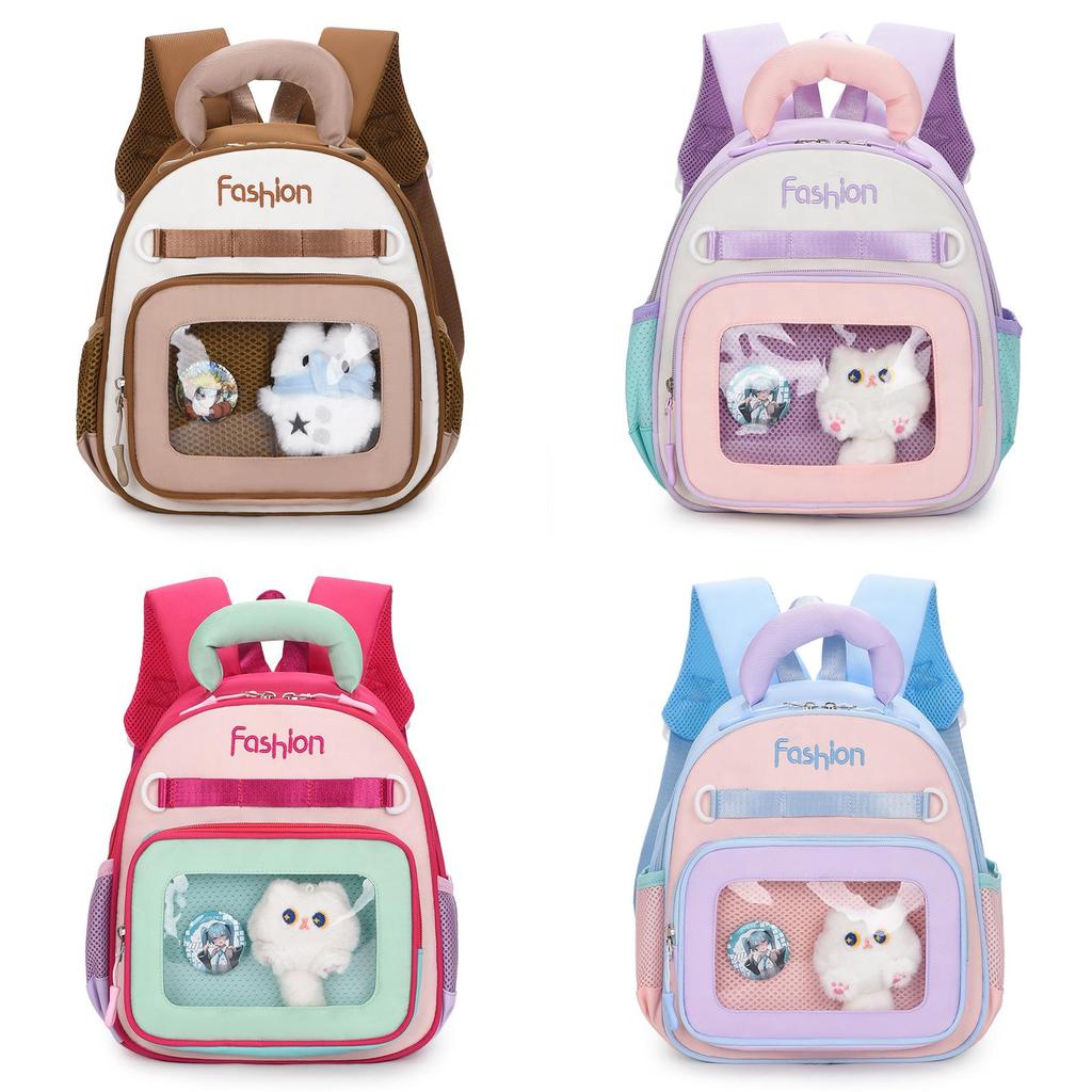 Childrens Cartoon Backpack For Kids With Breathable Nylon And Cushion Straps For Preschool School Use