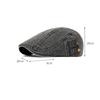 Forward Cap Retro Men's Cap Beret Spring Thin British Newsboy Cap