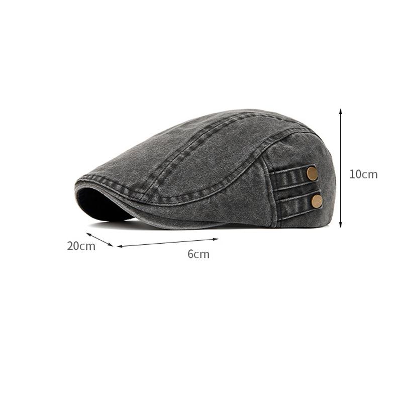 Forward Cap Retro Men's Cap Beret Spring Thin British Newsboy Cap