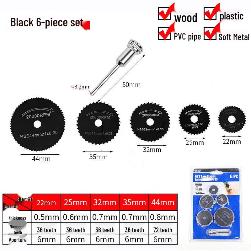 HSS High-Speed Steel Mini Circular Saw Blades for Woodworking and Metal Cutting