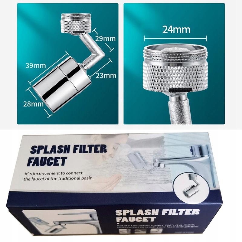 Tap Tip Rotating Stainless Steel 180 Degrees