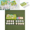 Wooden Animal Dice Puzzle For Kids Education And Focus Training Interactive Board Game