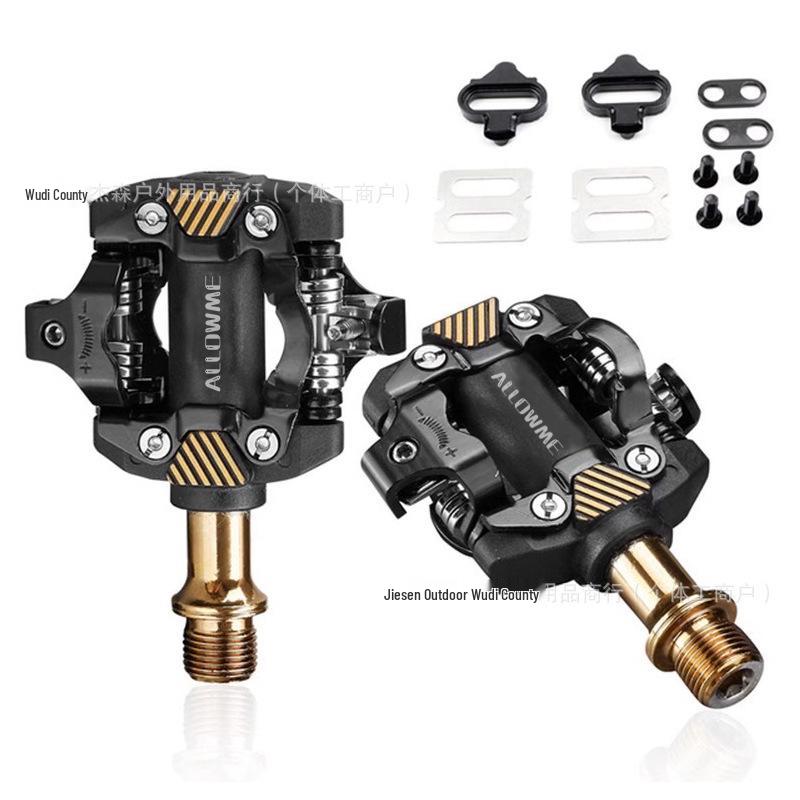 Ultra-light Self-locking Carbon Fiber Bicycle Pedals with DU Bearings