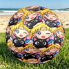 Sailor Moon Print Size 5 Soccer Ball, PU Wear Resistant Football for Match Training and Daily Practice, Birthday Gift for Soccer Fans