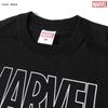 EVERSOUL Marvel Avengers Captain America Venom Short Sleeve T-Shirt, Men's Black, Size L [Parallel Import]