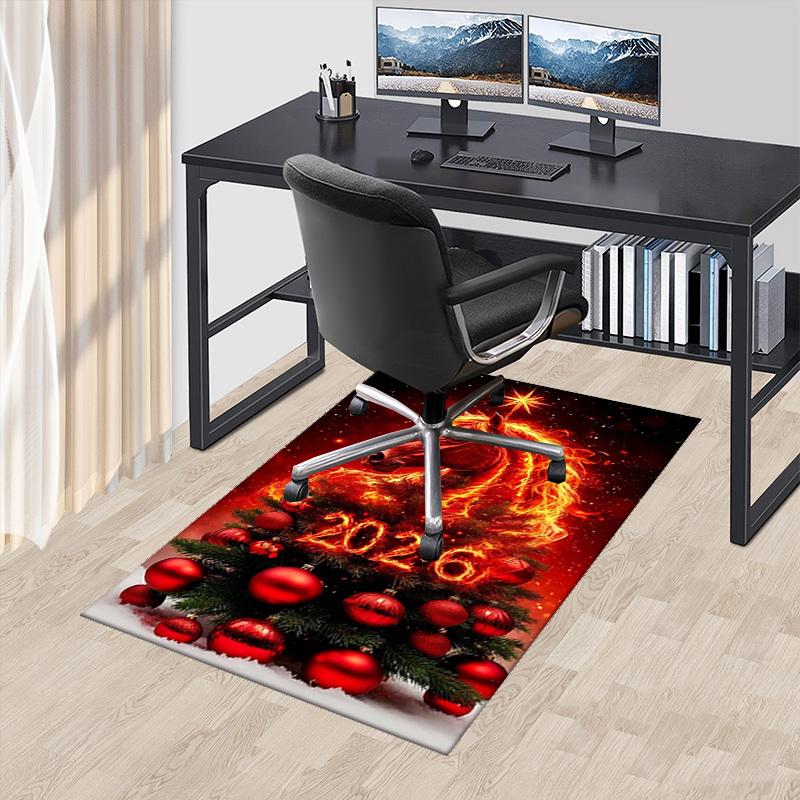

Christmas Horse Chair Mat: Anime Cartoon Design, Non-Slip Carpet for Office, Home Decor, Living Room, Bedroom, Game Room & Dormitory - Festive Gift 20 60cm by 90cm