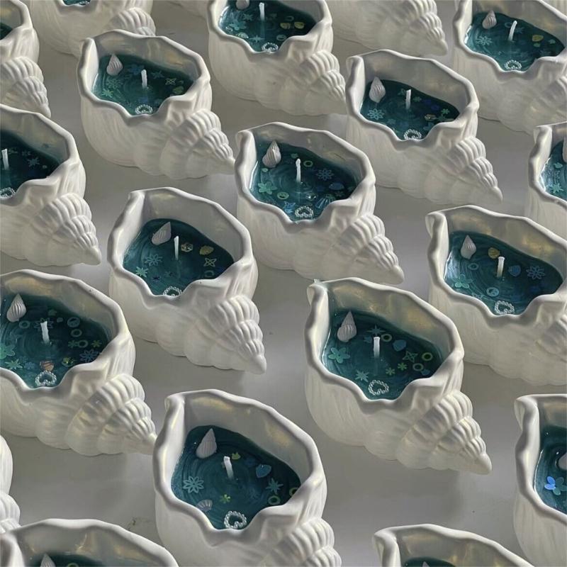 3D Kerzenständer Silikonform Kerzenbecherformen Gips Kerzenhalterform Aromatherapiebehälter Dekorationsformen
