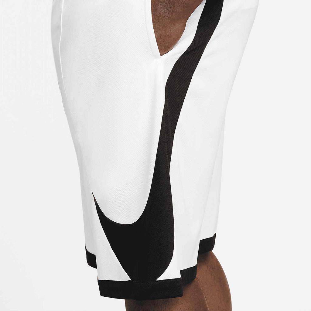Nike Color-Block Mid-Waist Straight-Leg Casual Shorts Men Bottoms White DH6763-100