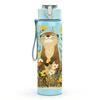 1PC Cute Prairie Dog Animal Print 750ml Color Plastic Sports Water Bottle Leakproof Flip Straw Lid Suitable for Sports Office Home Use