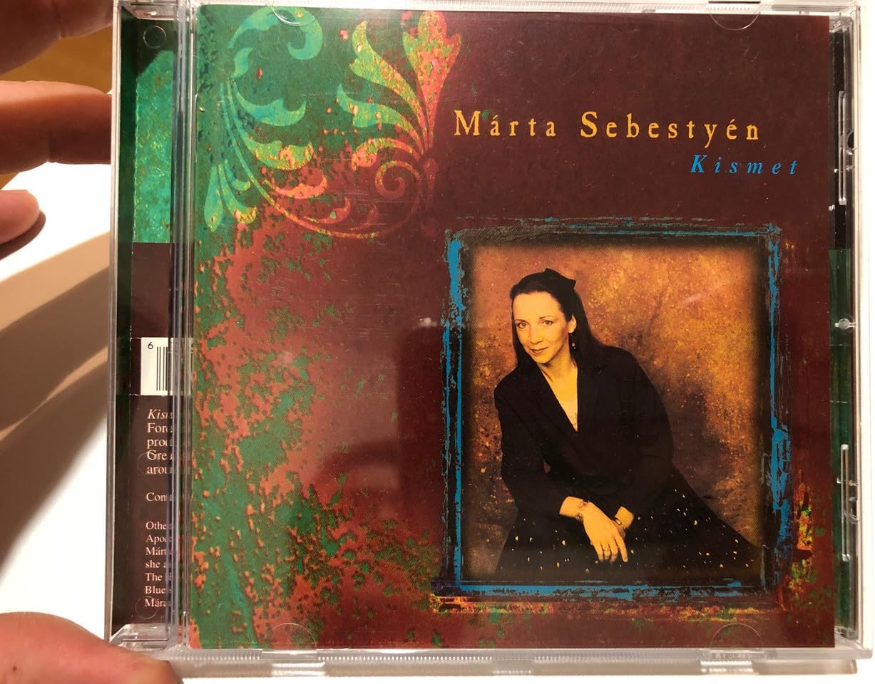 

CD SEBESTYEN, MARTA - Kismet HNCD1392PROMO Hannibal Record 1996 US Folk Used