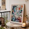 DIY Nine-tailed Fox Leader Pearl Art Painting for Adults/Beginners Gift Home Decor Pearl Gem Paintings Picture Arts Craft 30x40cm Without Frame