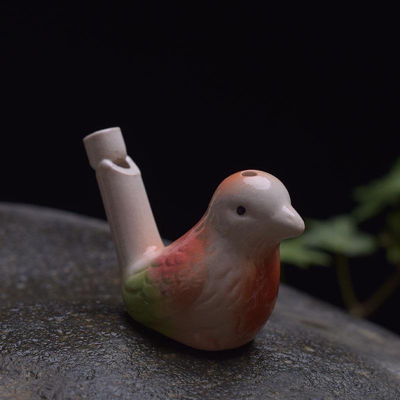 Handcrafted Ceramic Water Bird Whistle - Popular Tourist Attraction & Children's Toy
