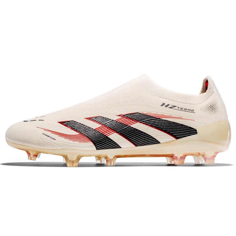 

New manufacturer seamless fly-woven football shoes men s low-top youth long nails broken nails training sports shoes women 35