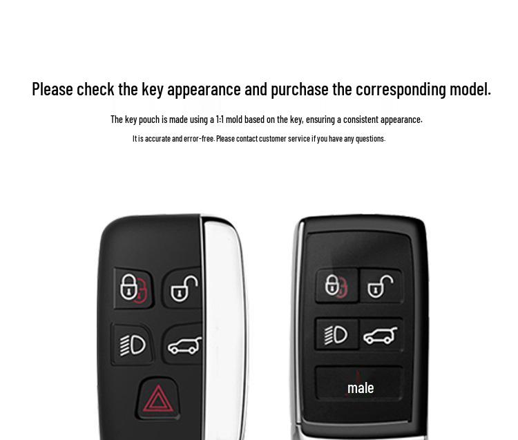 Car Key Covers & Buckle Protection for Land Rover and Range Rover Models - Unisex