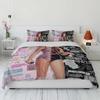Pop Female Singer Taylors 3D Printing Bedding Set Celebrity Swift Duvet Cover Pillowcase Bed Kit Famous Star Quilt Cover Bed Set